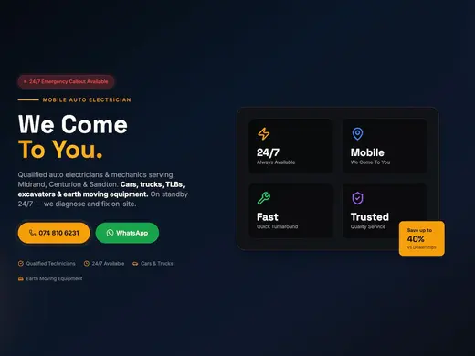 Just1 Business Presence screenshot 1
